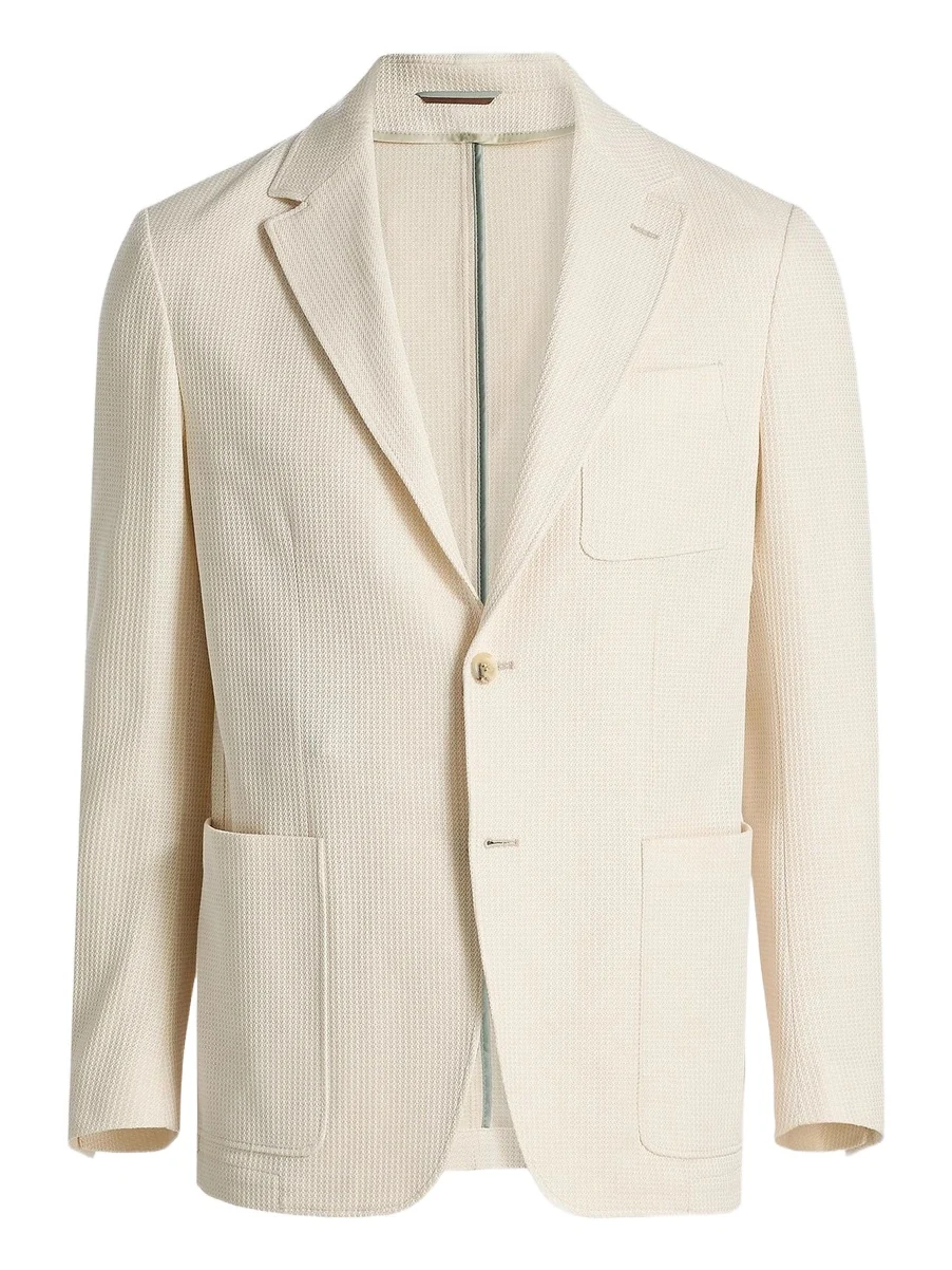 Men's Crochet Jersey Jacket Men's Crochet Jersey Jacket