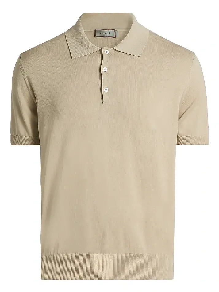 Men's Cotton Knit Polo Shirt Men's Cotton Knit Polo Shirt