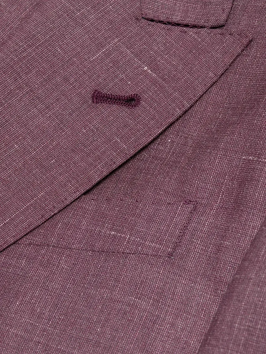 Emporio Armani Men's Wool-Linen Peak Lapel Suit | Thumbnail 7 Emporio Armani Men's Wool-Linen Peak Lapel Suit | Thumbnail 7