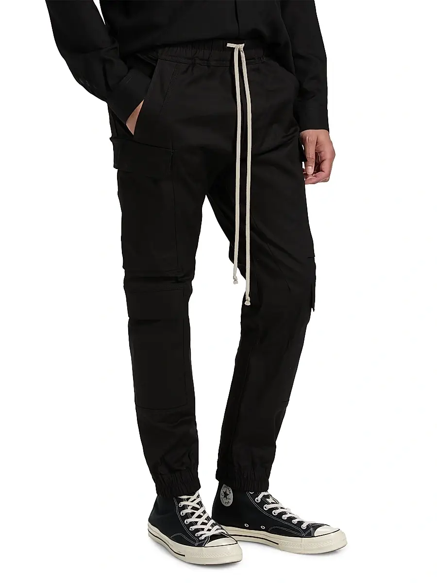 Rick Owens Men's Mastodon Megacargo Jogger Pants | Thumbnail 4 Rick Owens Men's Mastodon Megacargo Jogger Pants | Thumbnail 4