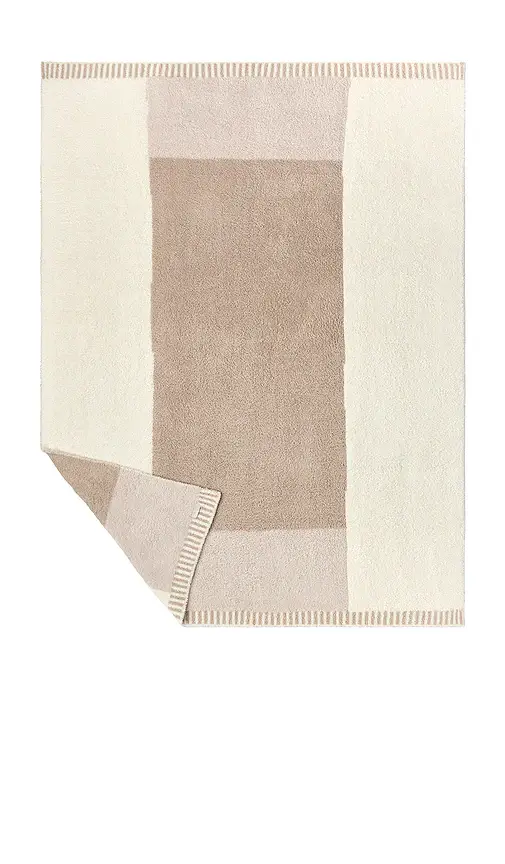 Barefoot Dreams Cozychic Cova Center Stripe Throw. | Thumbnail 2