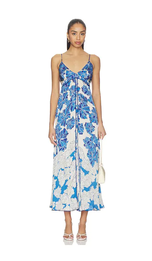 Poupette St Barth Denise Long Dress | Thumbnail 2