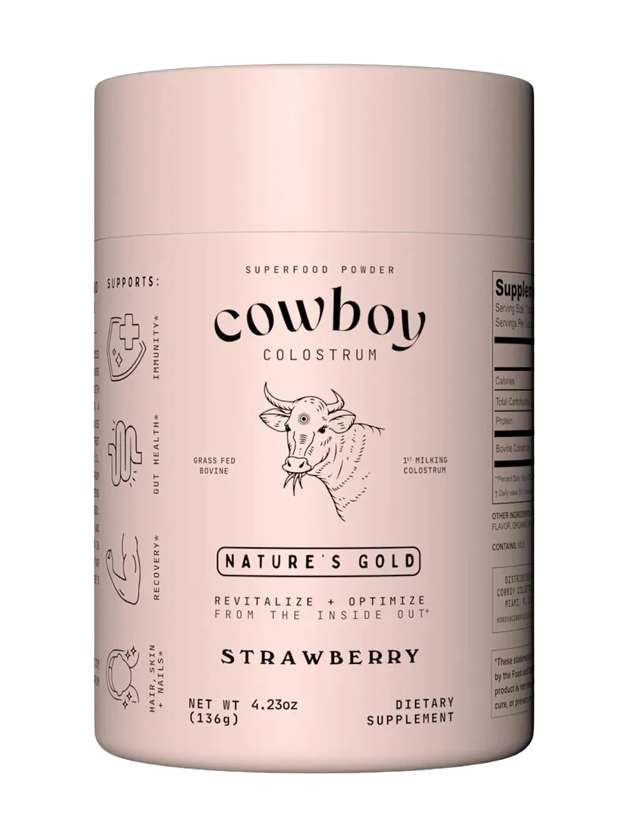 Cowboy Colostrum Strawberry Colostrum
