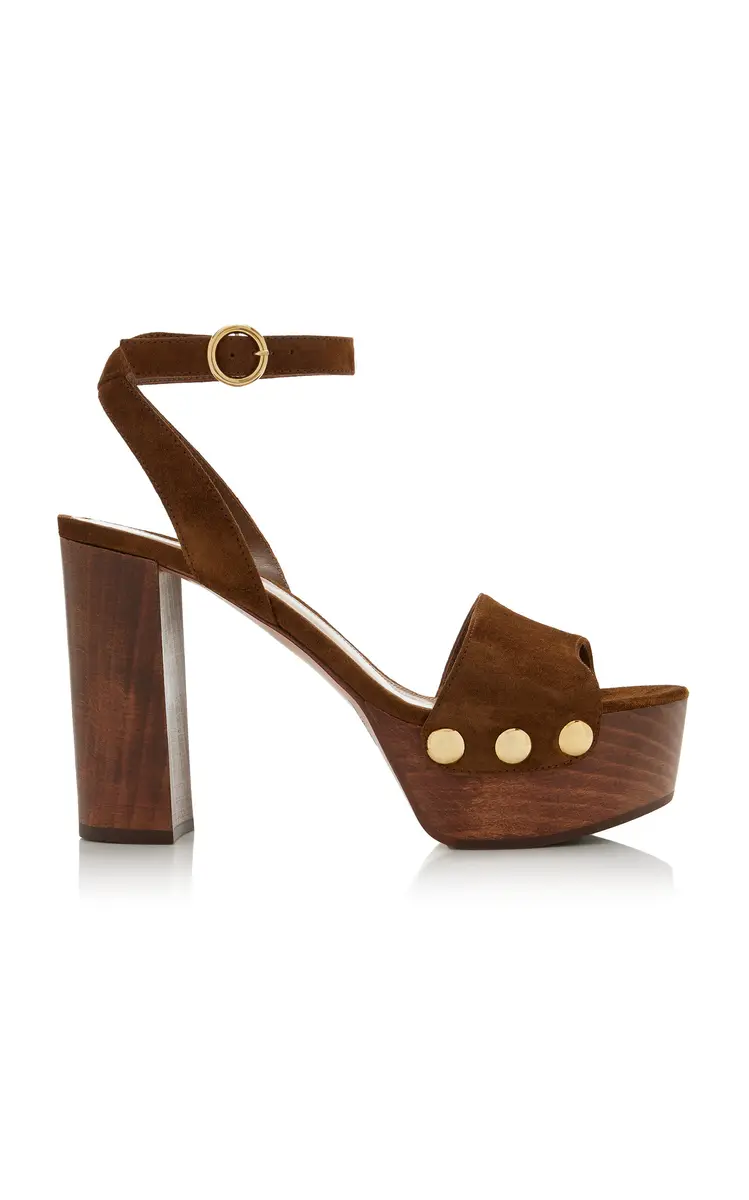 Gianvito Rossi Ardéa Suede Platform Sandals | Thumbnail 6