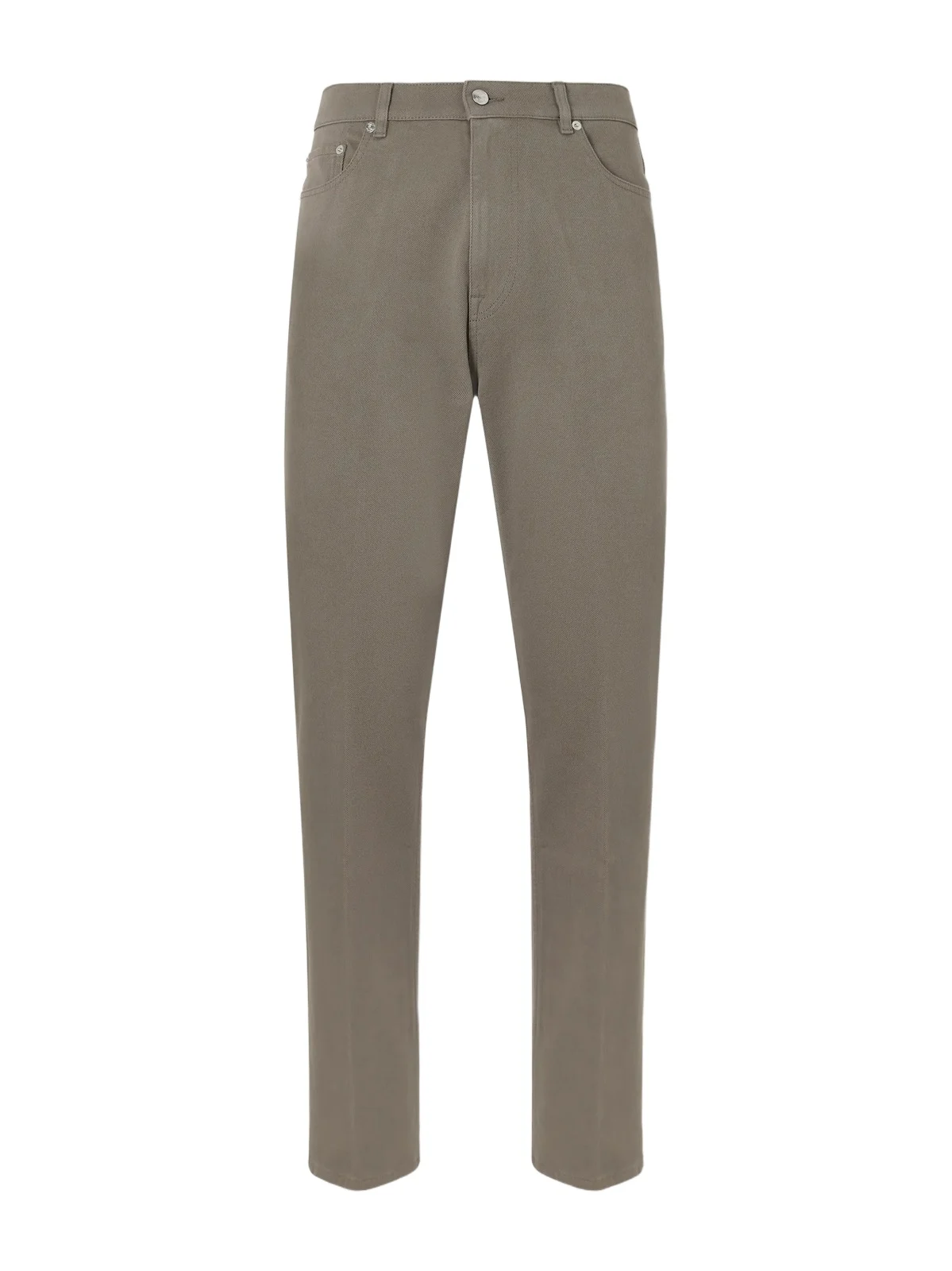Tapered Cotton-Blend Twill Trousers - Men