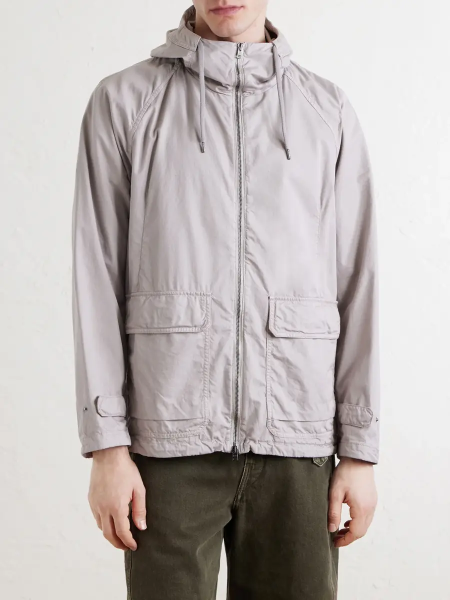 HERNO Cotton-Shell Hooded Jacket - Men | Thumbnail 3