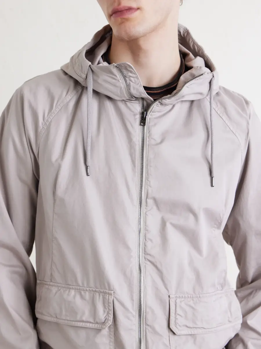 HERNO Cotton-Shell Hooded Jacket - Men | Thumbnail 5