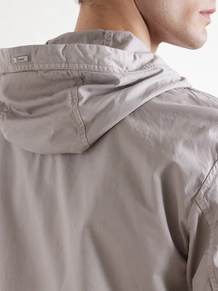 HERNO Cotton-Shell Hooded Jacket - Men | Thumbnail 6