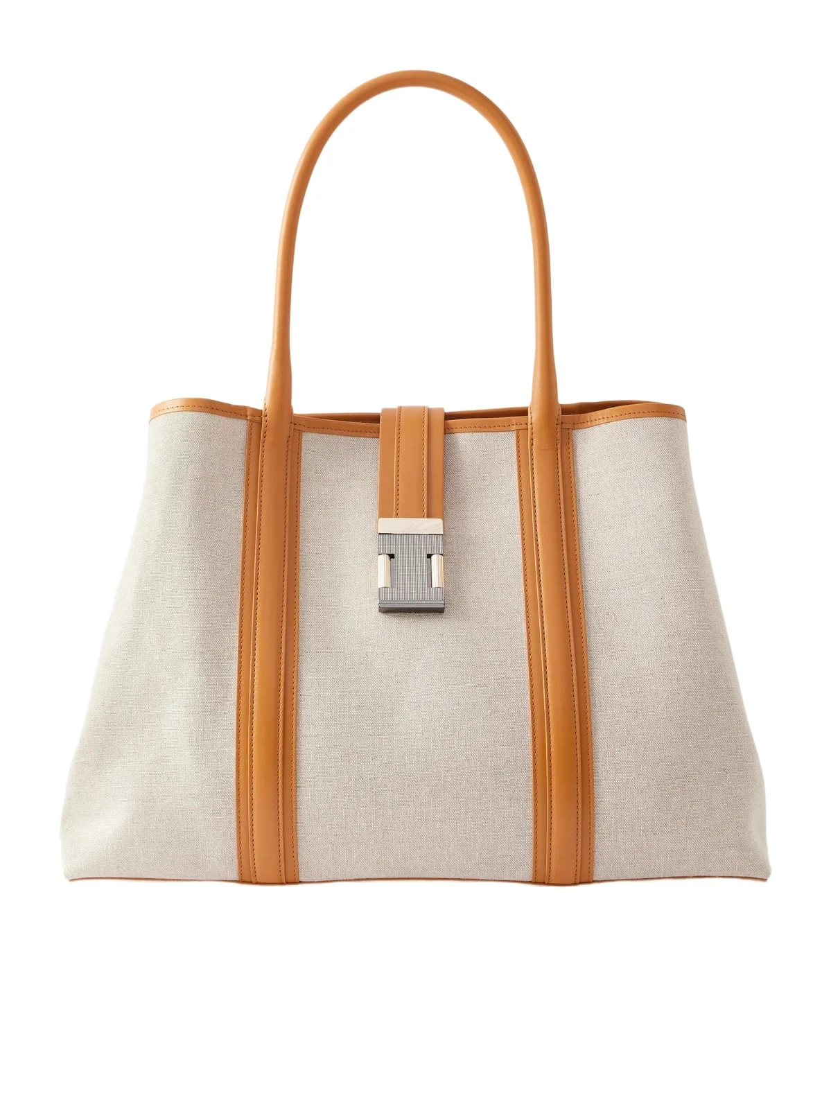 Christian Louboutin Nox Leather-Trimmed Linen Tote Bag - Men