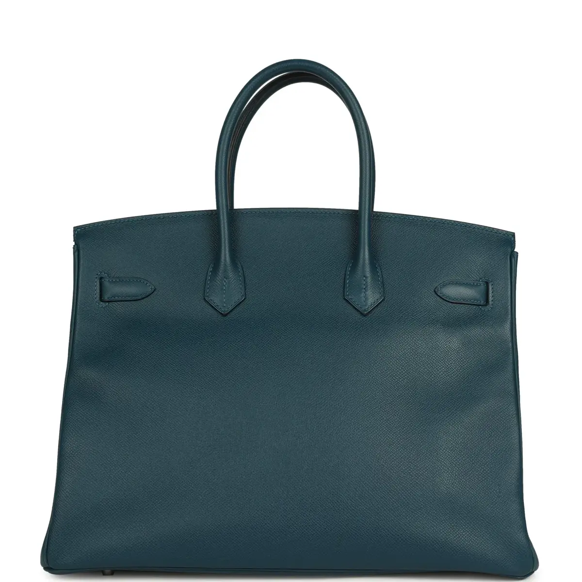 HERMÈS Pre-owned Hermes Birkin 35 Colvert Epsom Palladium Hardware | Thumbnail 4