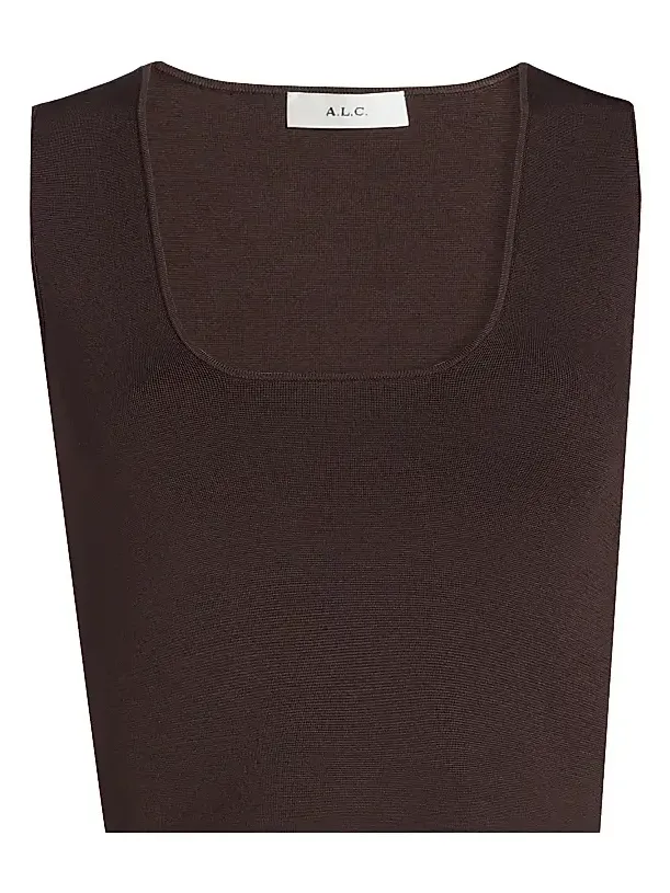A. L.C. Women's Sera Crop Tank A. L.C. Women's Sera Crop Tank