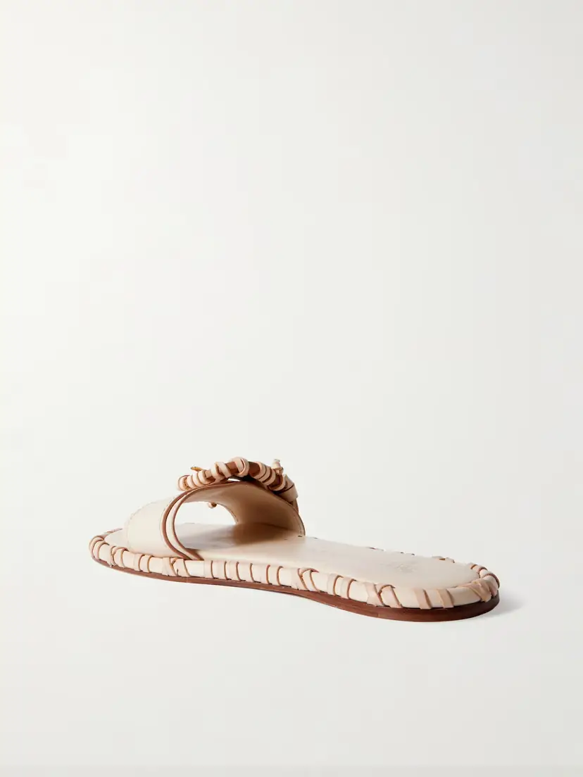 Zimmermann Alchemy Buckled Leather Slides | Thumbnail 3 Zimmermann Alchemy Buckled Leather Slides | Thumbnail 3