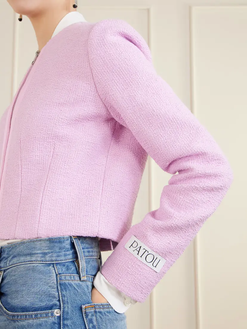 Patou Cotton-blend Tweed Jacket | Thumbnail 4