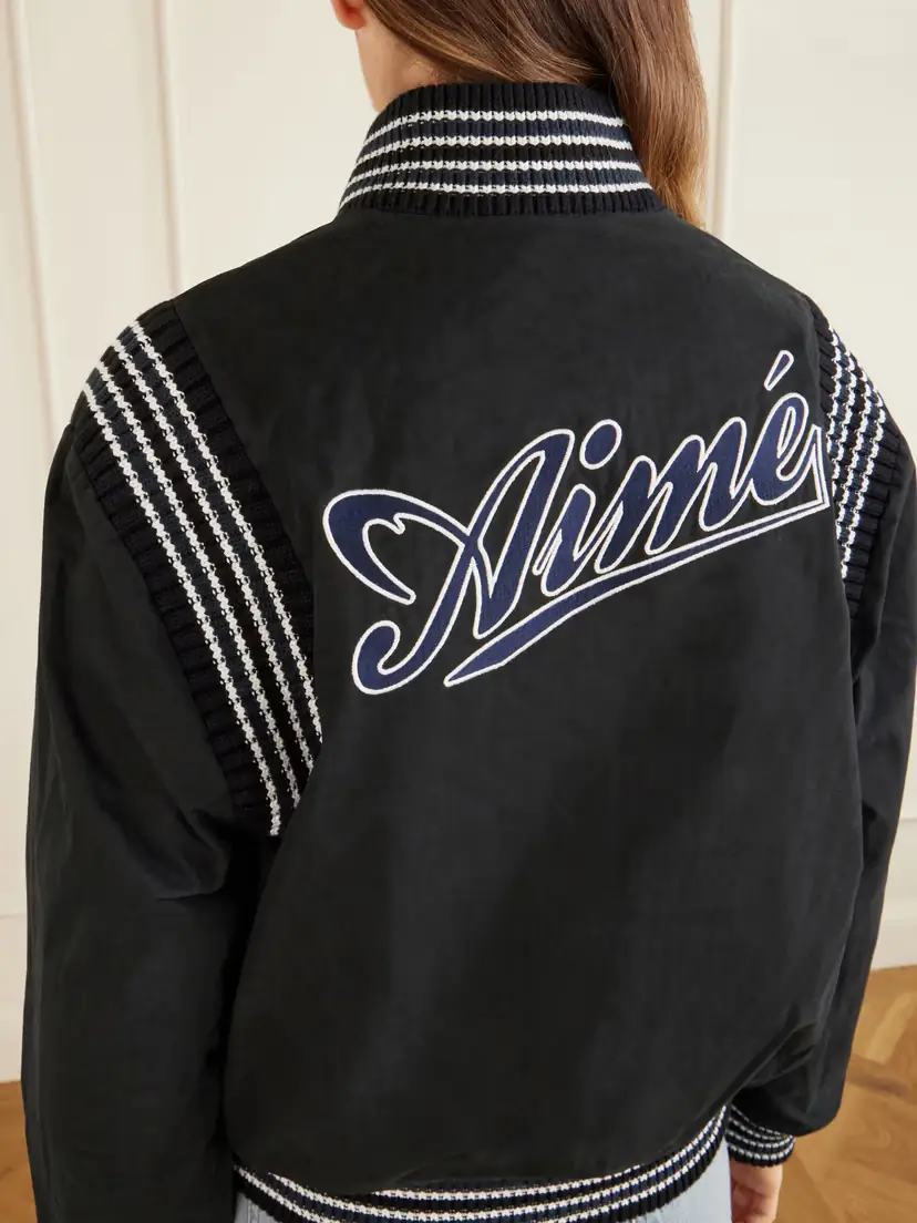 Aimé Leon Dore Reversible Knit Bomber Jacket | Thumbnail 6 Aimé Leon Dore Reversible Knit Bomber Jacket | Thumbnail 6