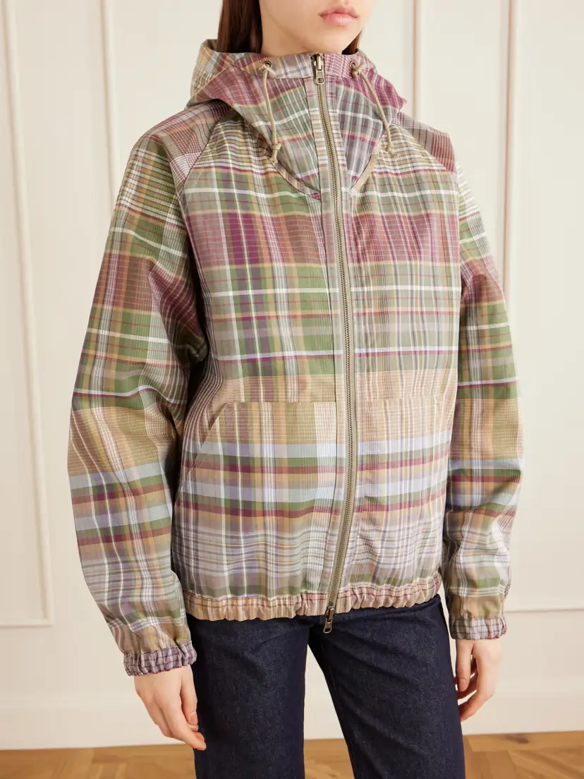 Aimé Leon Dore Hooded Reversible Checked Shell Jacket | Thumbnail 6 Aimé Leon Dore Hooded Reversible Checked Shell Jacket | Thumbnail 6