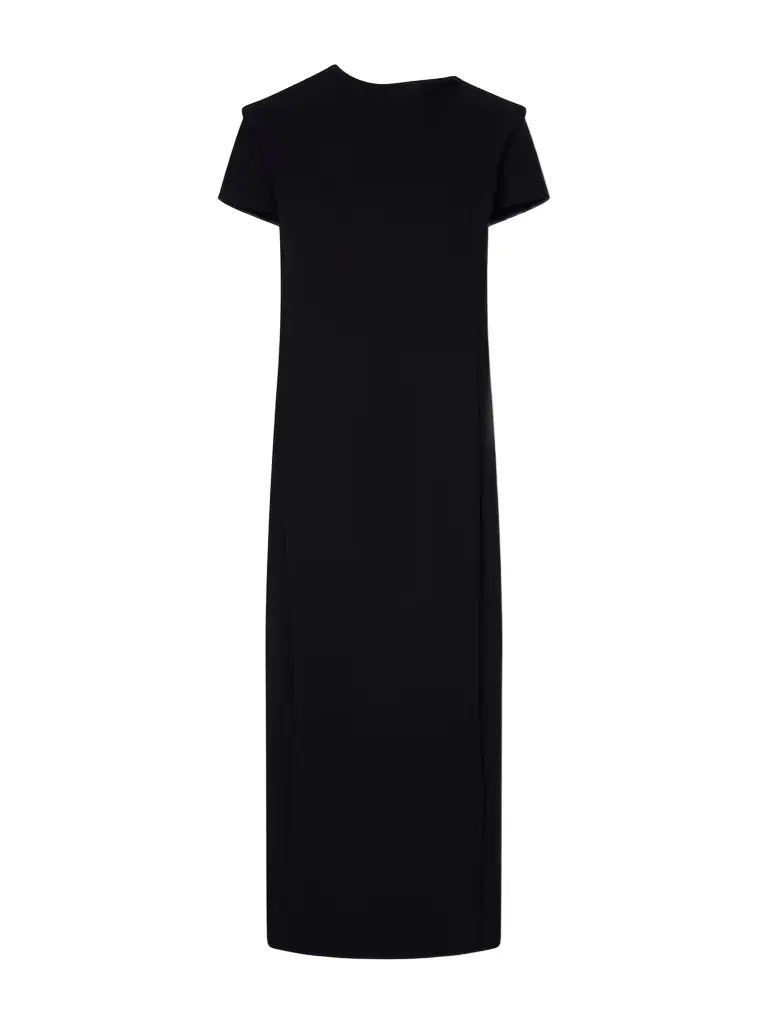 Iryl Open-back Draped Crepe Maxi Dress Iryl Open-back Draped Crepe Maxi Dress