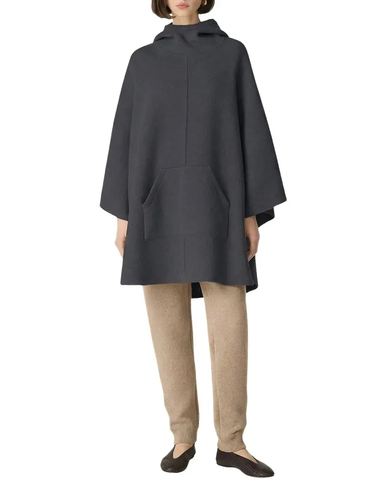 Bottega Veneta Cashmere Hooded Cape