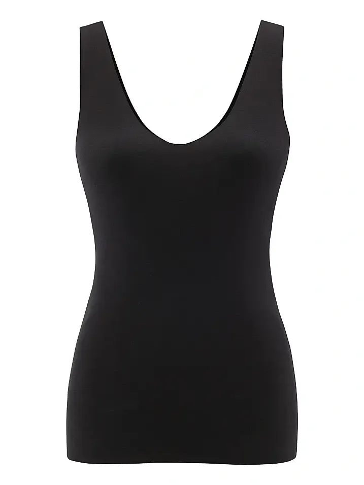 Women's Cotton-Blend Scoopneck Tank