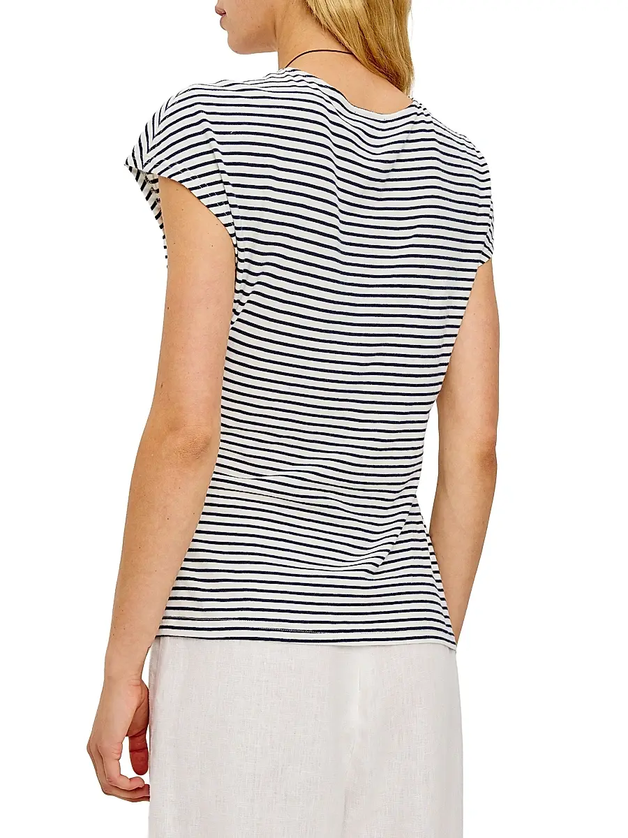 RAILS Women's Gabbie Striped Cotton Knotted Top | Thumbnail 5 RAILS Women's Gabbie Striped Cotton Knotted Top | Thumbnail 5