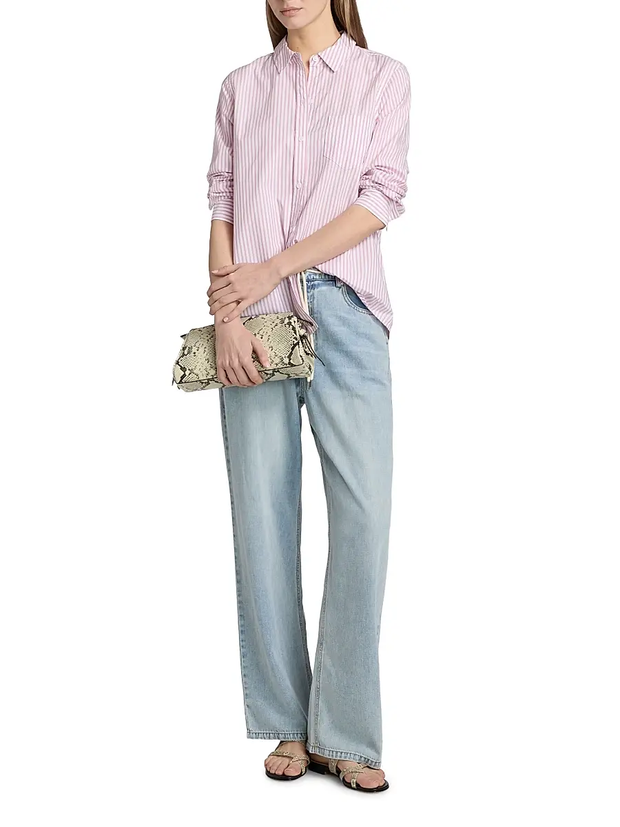 RAILS Women's Stina Striped Cotton Button-Front Shirt | Thumbnail 2 RAILS Women's Stina Striped Cotton Button-Front Shirt | Thumbnail 2