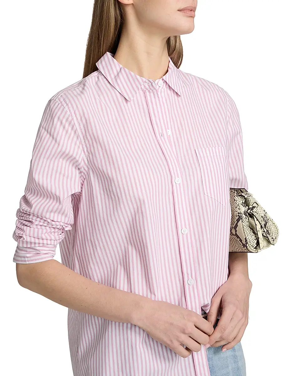 RAILS Women's Stina Striped Cotton Button-Front Shirt | Thumbnail 6 RAILS Women's Stina Striped Cotton Button-Front Shirt | Thumbnail 6