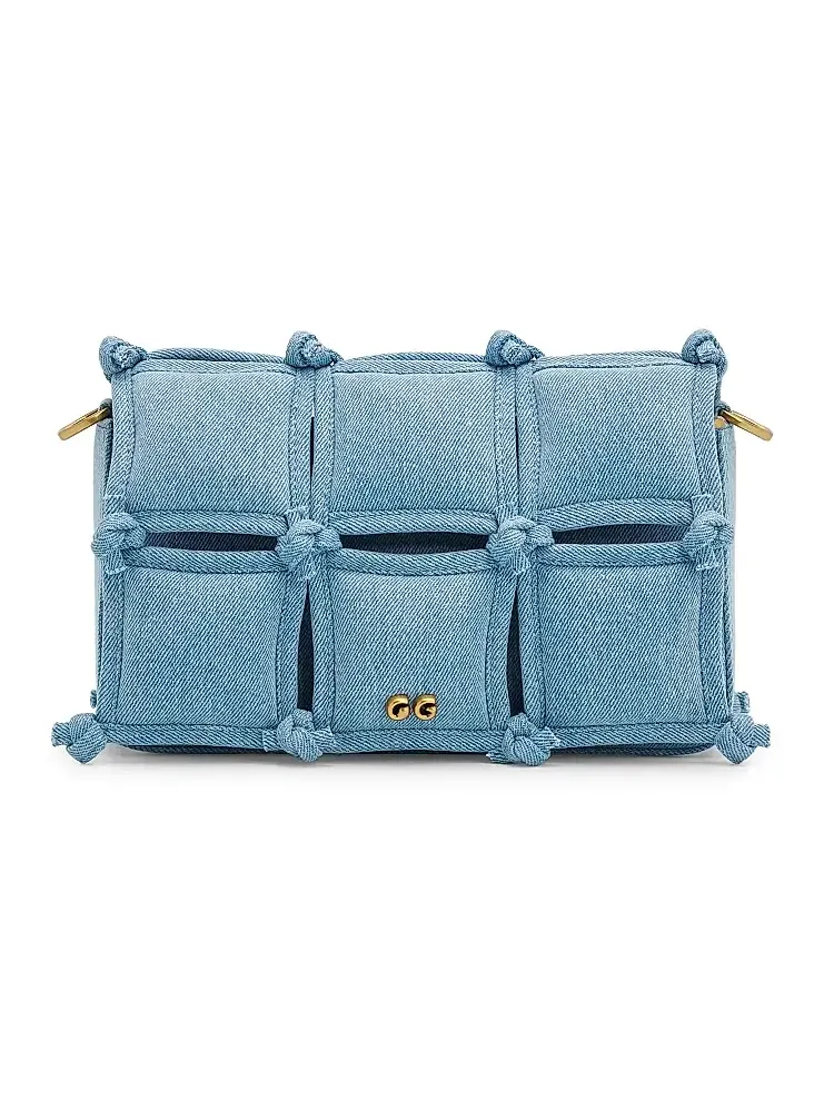Women's Puff Denim Crossbody Bag Women's Puff Denim Crossbody Bag