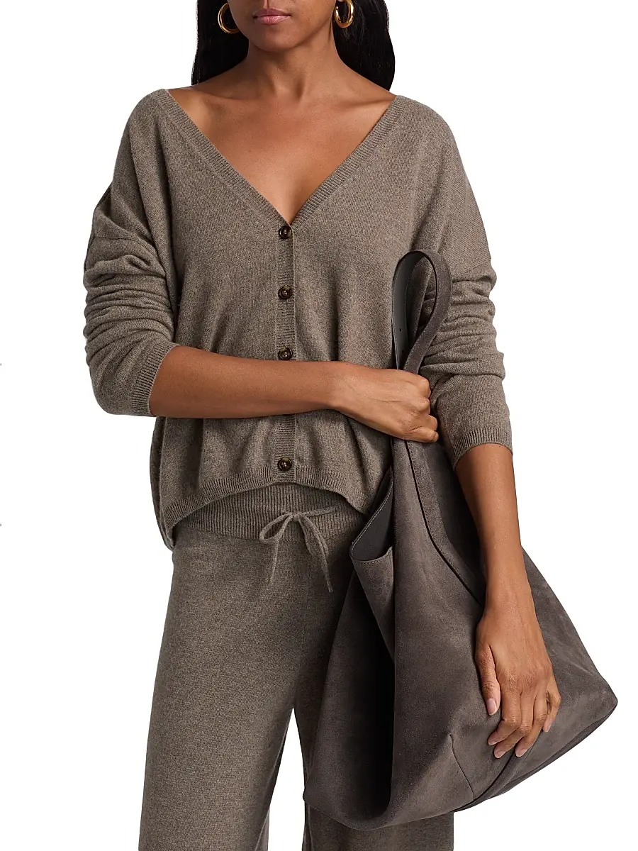 Lisa Yang Women's Abby Cashmere Cardigan | Thumbnail 3 Lisa Yang Women's Abby Cashmere Cardigan | Thumbnail 3