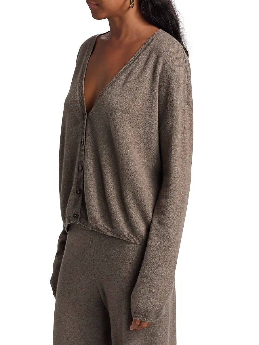 Lisa Yang Women's Abby Cashmere Cardigan | Thumbnail 4 Lisa Yang Women's Abby Cashmere Cardigan | Thumbnail 4