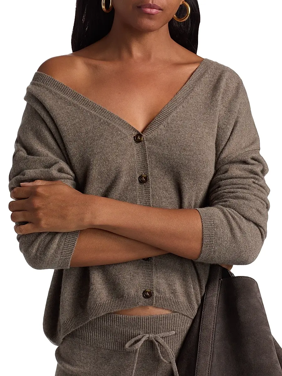 Lisa Yang Women's Abby Cashmere Cardigan | Thumbnail 6 Lisa Yang Women's Abby Cashmere Cardigan | Thumbnail 6