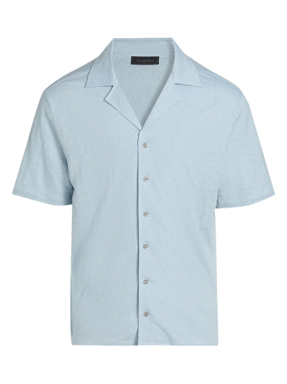 Men's COLLECTION Linen Short-Sleeve Shirt Men's COLLECTION Linen Short-Sleeve Shirt