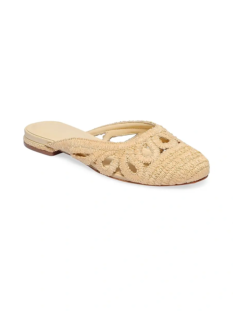 Bernardo 1946 Women's Cappadocia Raffia Mule Flats | Thumbnail 2 Bernardo 1946 Women's Cappadocia Raffia Mule Flats | Thumbnail 2