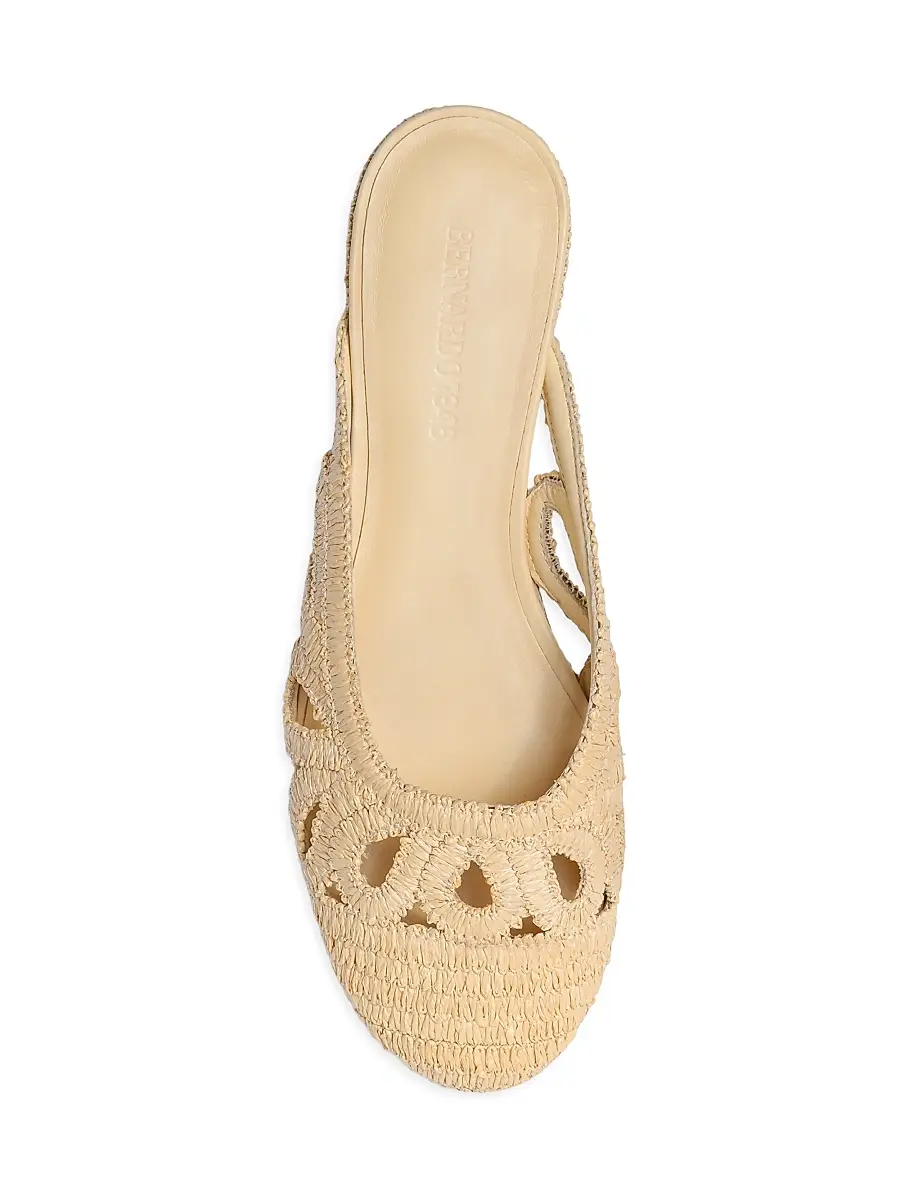 Bernardo 1946 Women's Cappadocia Raffia Mule Flats | Thumbnail 3 Bernardo 1946 Women's Cappadocia Raffia Mule Flats | Thumbnail 3
