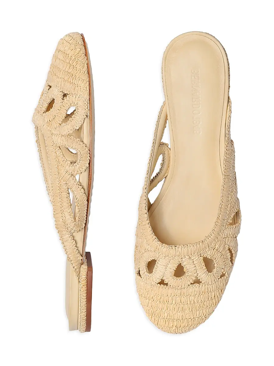 Bernardo 1946 Women's Cappadocia Raffia Mule Flats | Thumbnail 5 Bernardo 1946 Women's Cappadocia Raffia Mule Flats | Thumbnail 5