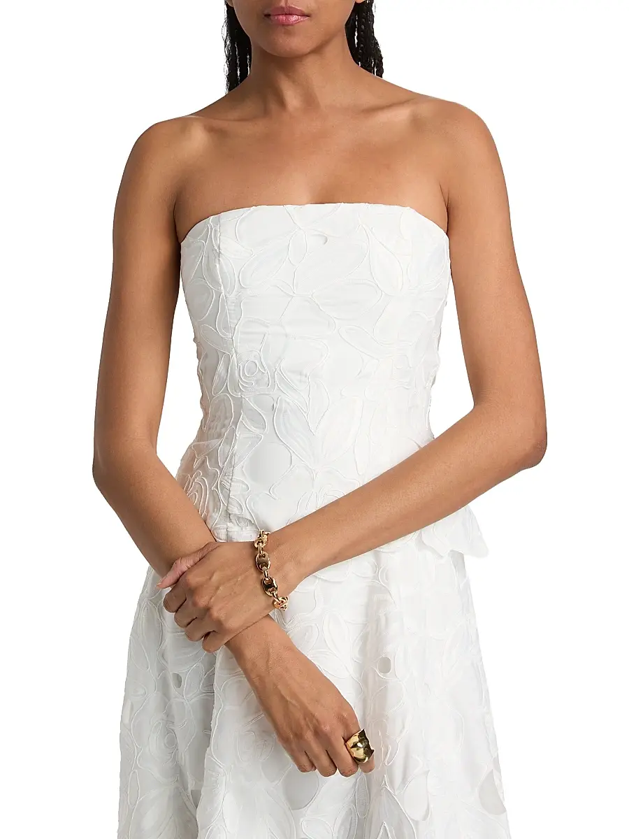 As It May Women's Isla Strapless Lace Midi-Dress | Thumbnail 6 As It May Women's Isla Strapless Lace Midi-Dress | Thumbnail 6