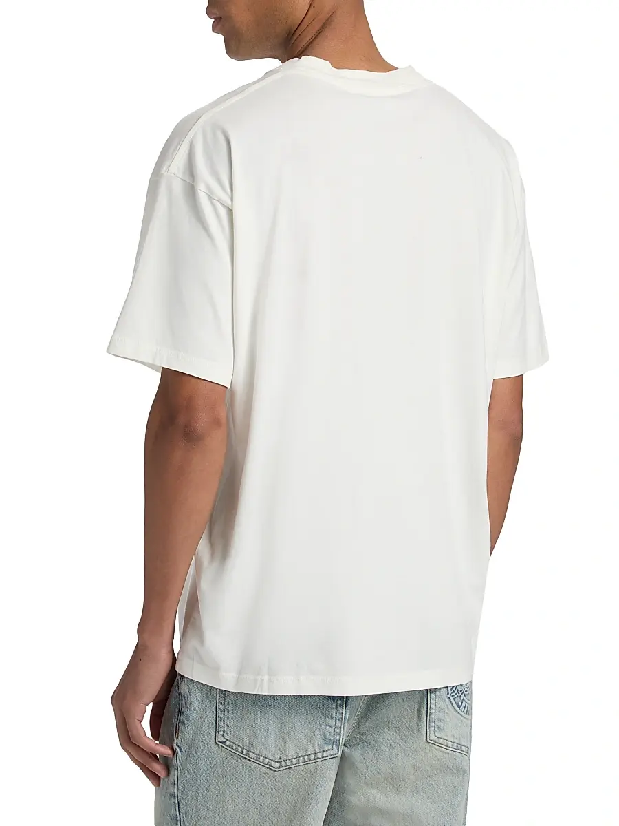 Represent Men's Western Initial Cotton T-Shirt | Thumbnail 5 Represent Men's Western Initial Cotton T-Shirt | Thumbnail 5