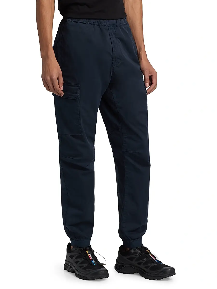 Stone Island Men's Stretch Cotton Cargo Pants | Thumbnail 4 Stone Island Men's Stretch Cotton Cargo Pants | Thumbnail 4