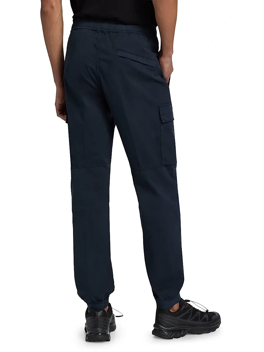 Stone Island Men's Stretch Cotton Cargo Pants | Thumbnail 5 Stone Island Men's Stretch Cotton Cargo Pants | Thumbnail 5