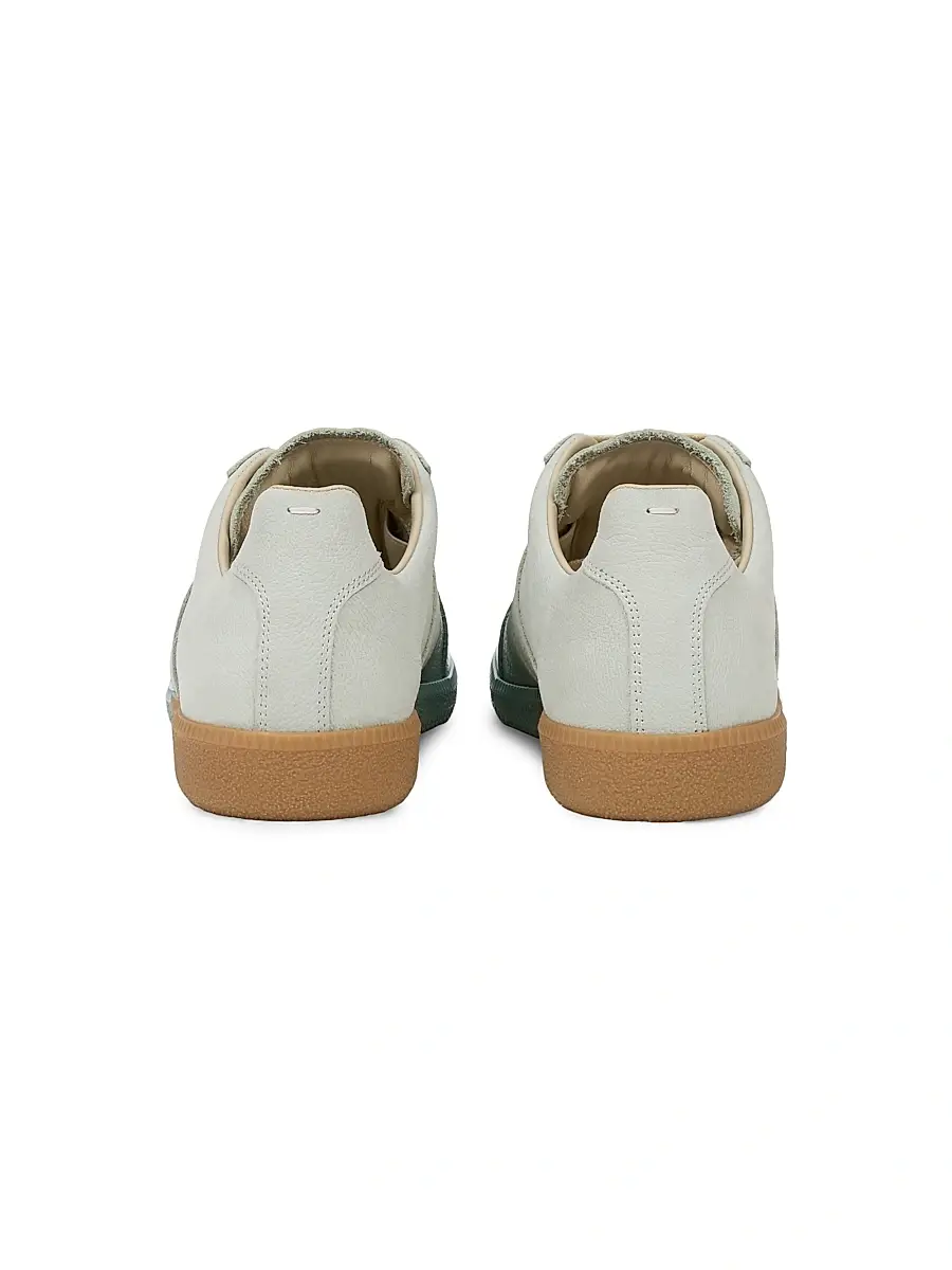 Maison Margiela Men's Men's Replica Leather Low-Top Sneakers | Thumbnail 3 Maison Margiela Men's Men's Replica Leather Low-Top Sneakers | Thumbnail 3