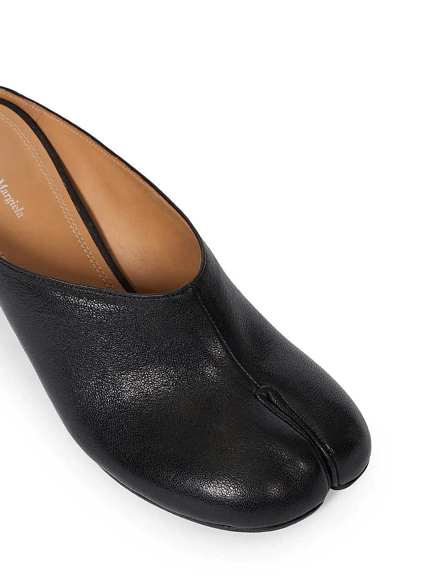 Maison Margiela Women's Tabi 60MM Leather Mules | Thumbnail 5 Maison Margiela Women's Tabi 60MM Leather Mules | Thumbnail 5