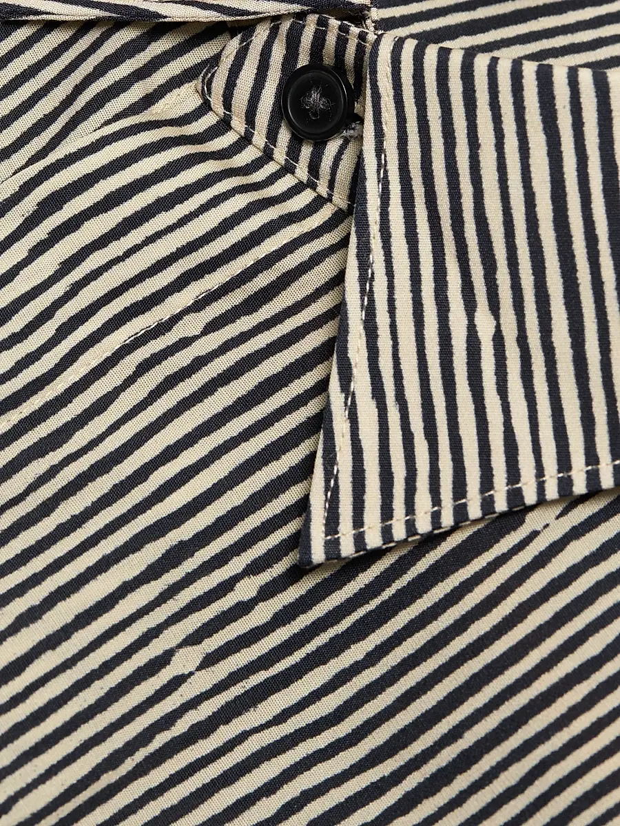 Emporio Armani Men's Irregular Stripe Sport Shirt | Thumbnail 7 Emporio Armani Men's Irregular Stripe Sport Shirt | Thumbnail 7