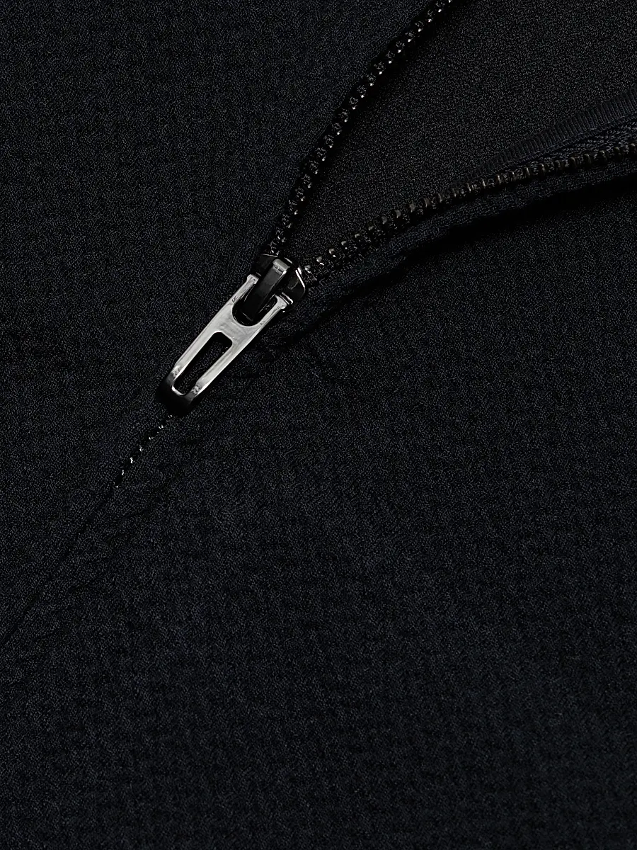 Emporio Armani Men's Textured Jersey Track Jacket | Thumbnail 7 Emporio Armani Men's Textured Jersey Track Jacket | Thumbnail 7