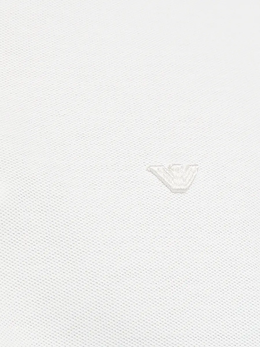 Emporio Armani Men's Cotton Polo Shirt | Thumbnail 7 Emporio Armani Men's Cotton Polo Shirt | Thumbnail 7