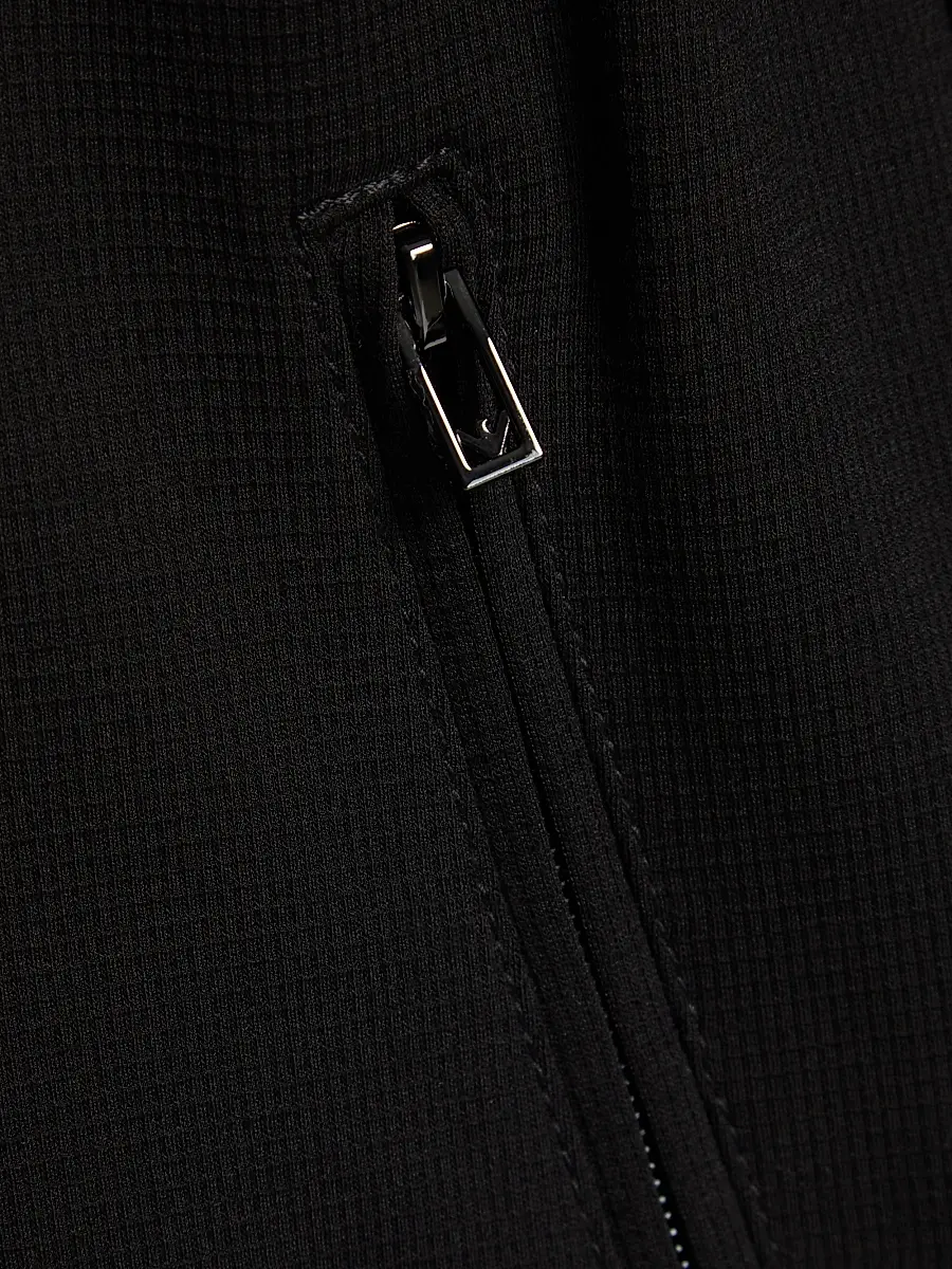 Emporio Armani Men's Horizontal Texture Full-Zip Jacket | Thumbnail 7