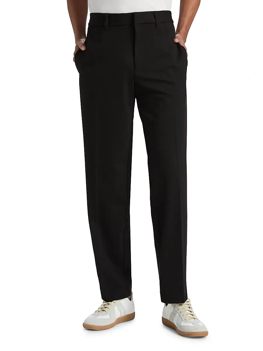 Emporio Armani Men's Horizontal Texture Trousers | Thumbnail 3 Emporio Armani Men's Horizontal Texture Trousers | Thumbnail 3