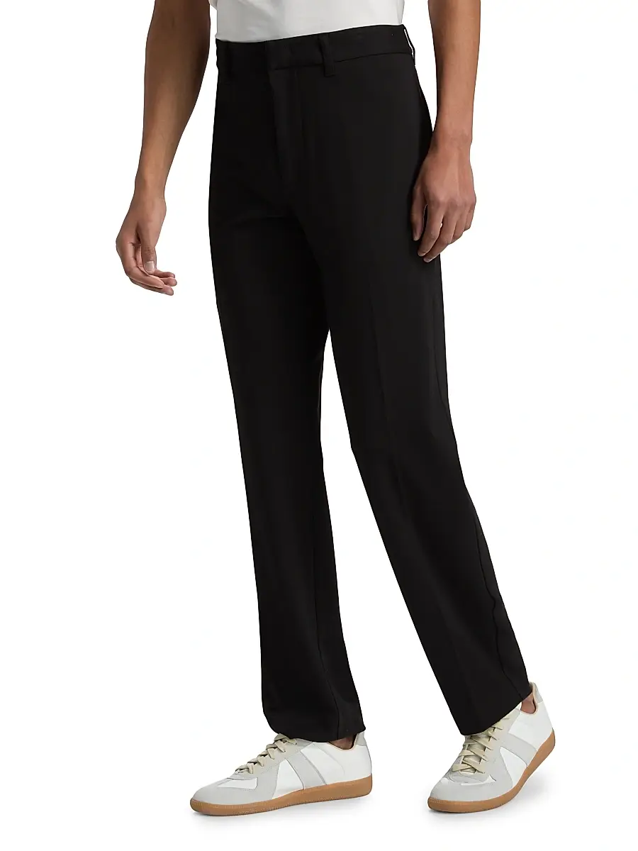 Emporio Armani Men's Horizontal Texture Trousers | Thumbnail 4 Emporio Armani Men's Horizontal Texture Trousers | Thumbnail 4