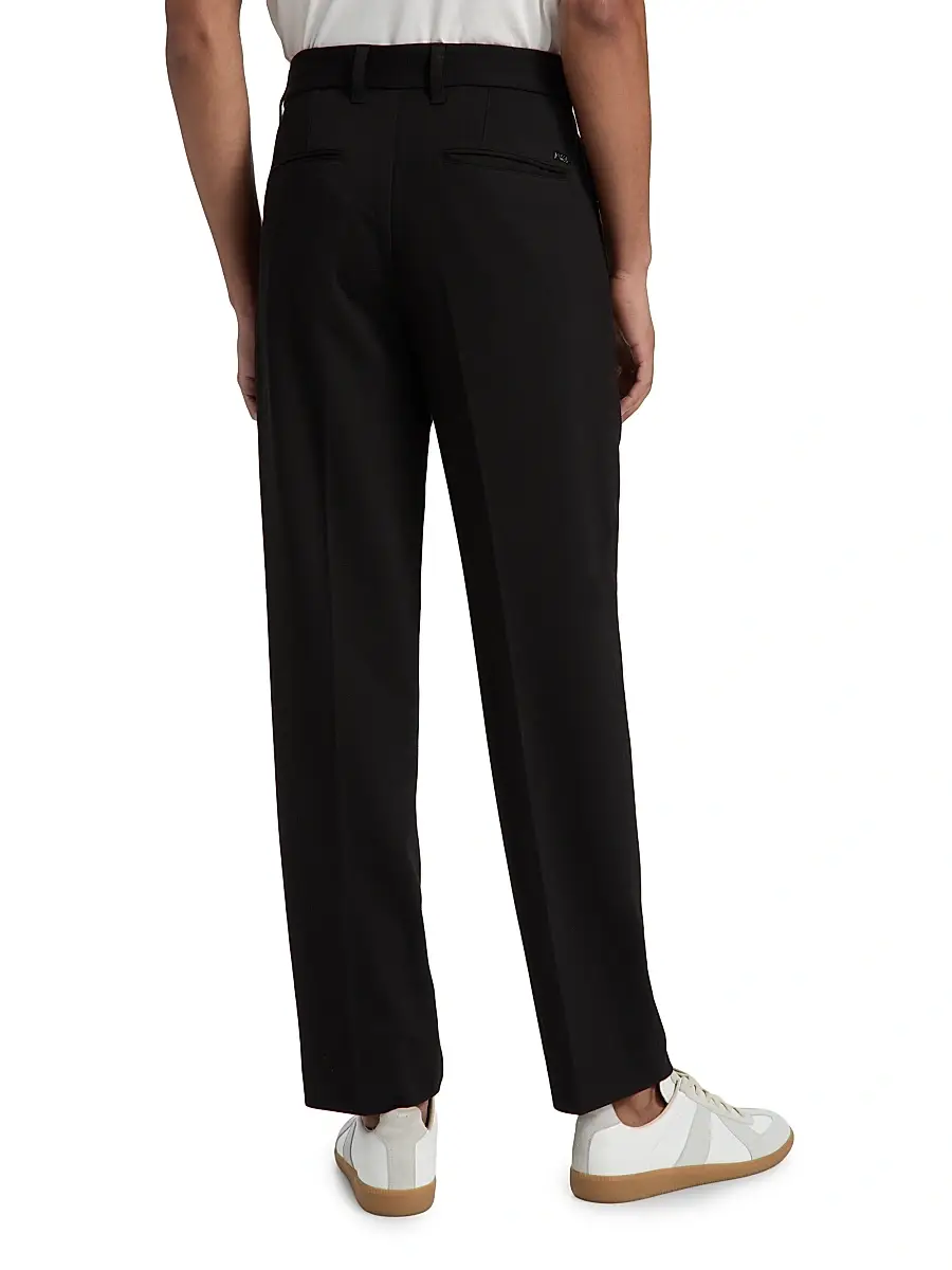 Emporio Armani Men's Horizontal Texture Trousers | Thumbnail 5 Emporio Armani Men's Horizontal Texture Trousers | Thumbnail 5