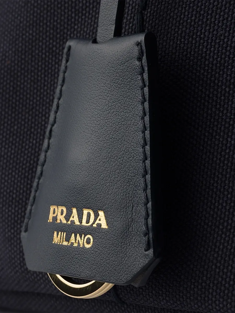 Prada Women's Jardinière Cotton Canvas Mini Top Handle Bag | Thumbnail 5 Prada Women's Jardinière Cotton Canvas Mini Top Handle Bag | Thumbnail 5