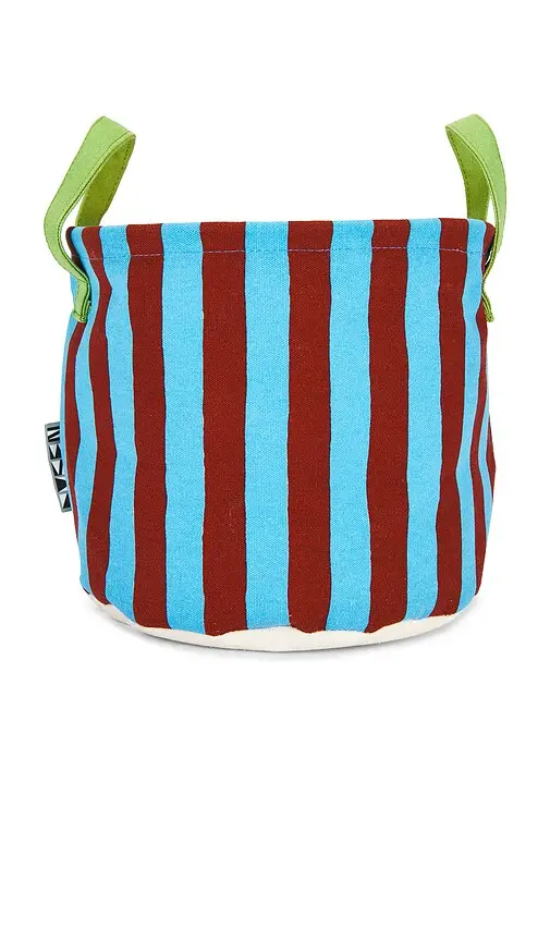 Dusen Dusen Stripe Canvas Storage Bin