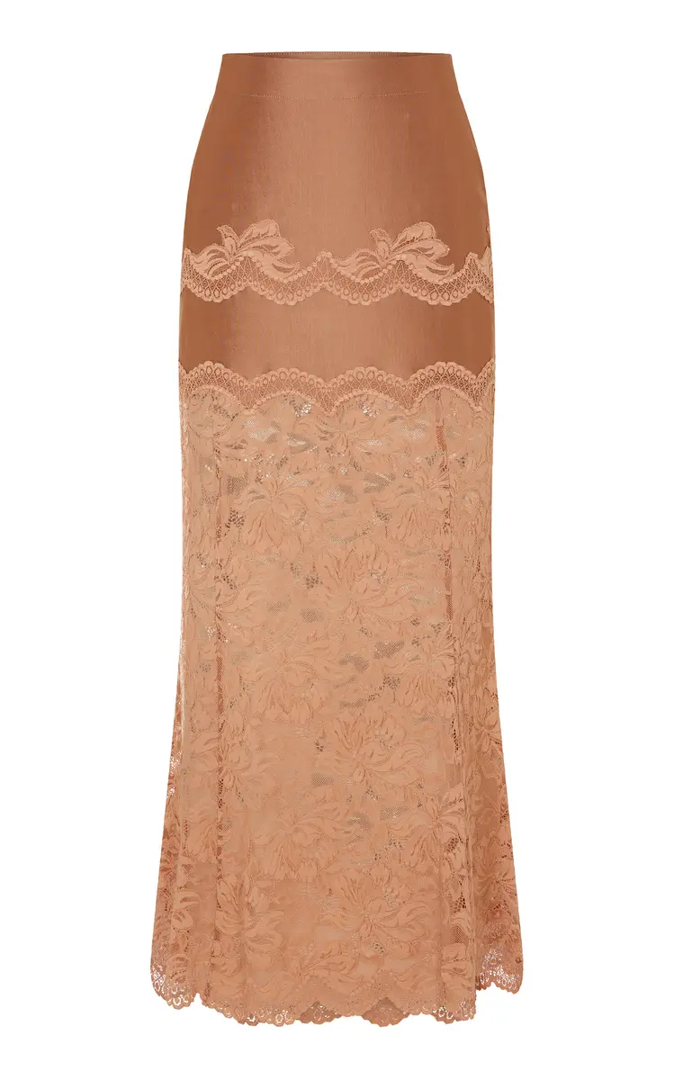 Rabanne Lace Maxi Skirt