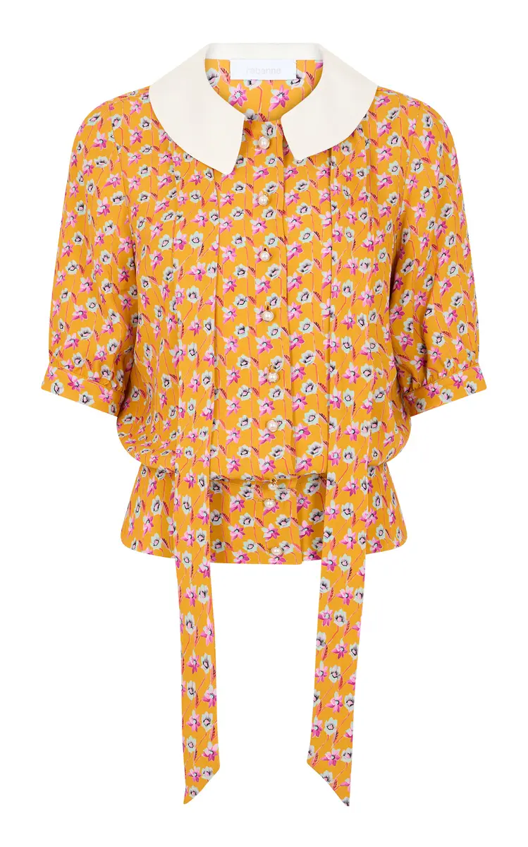 Rabanne Printed Blouse